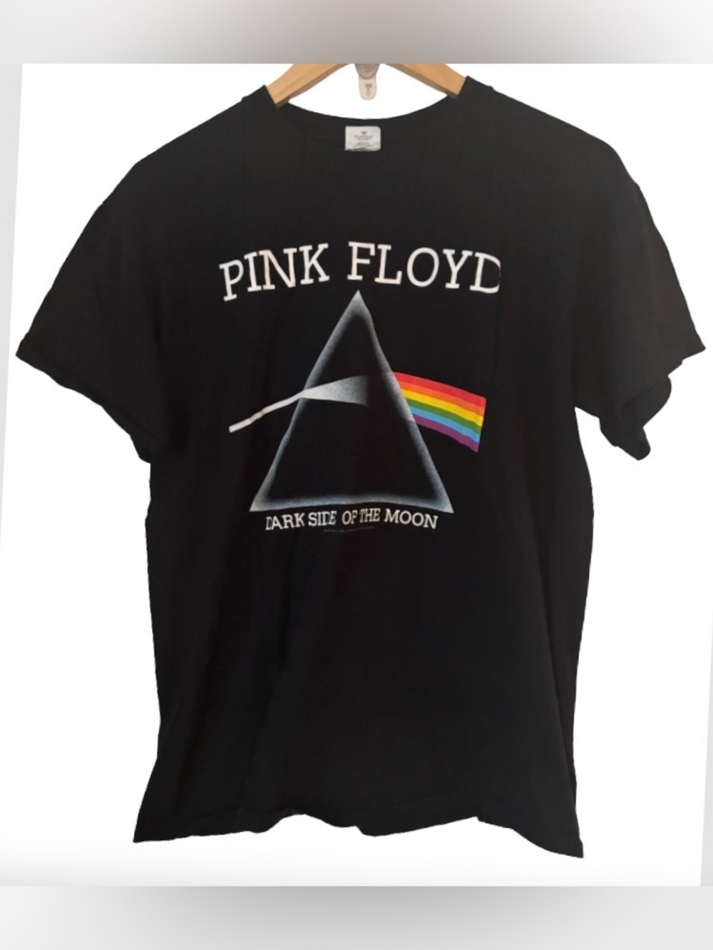 Pink Floyd Dark Side Of The Moon s/s t shirt WM M 70’s band t shirt